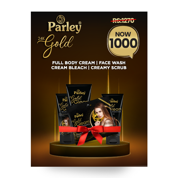 Deal 3 Parley Facial Kit 4 in One Bundle